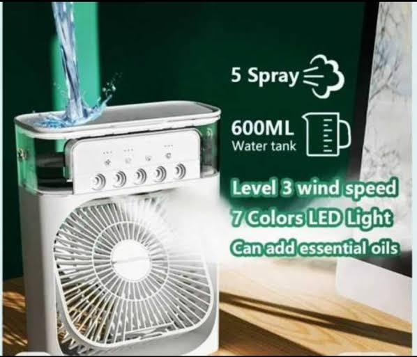 Mini Cooling Fan | 3 In 1 Mini Air Cooler Fan